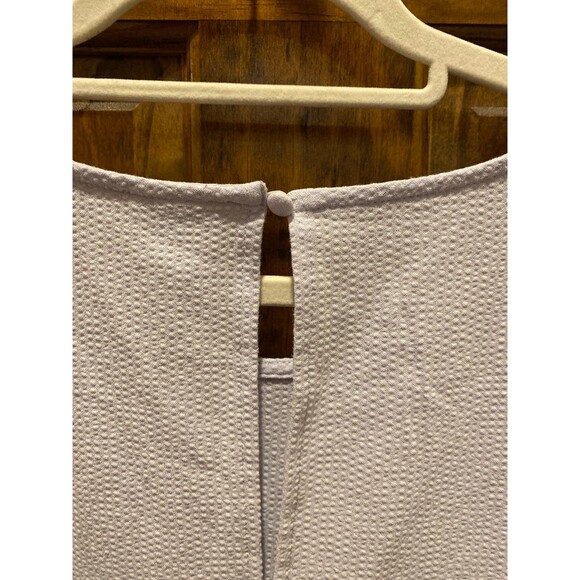 A New Day Dress Plus Size XXL 2X Lavender Purple Sleeveless Shift Belted MIDI - Picture 8 of 12